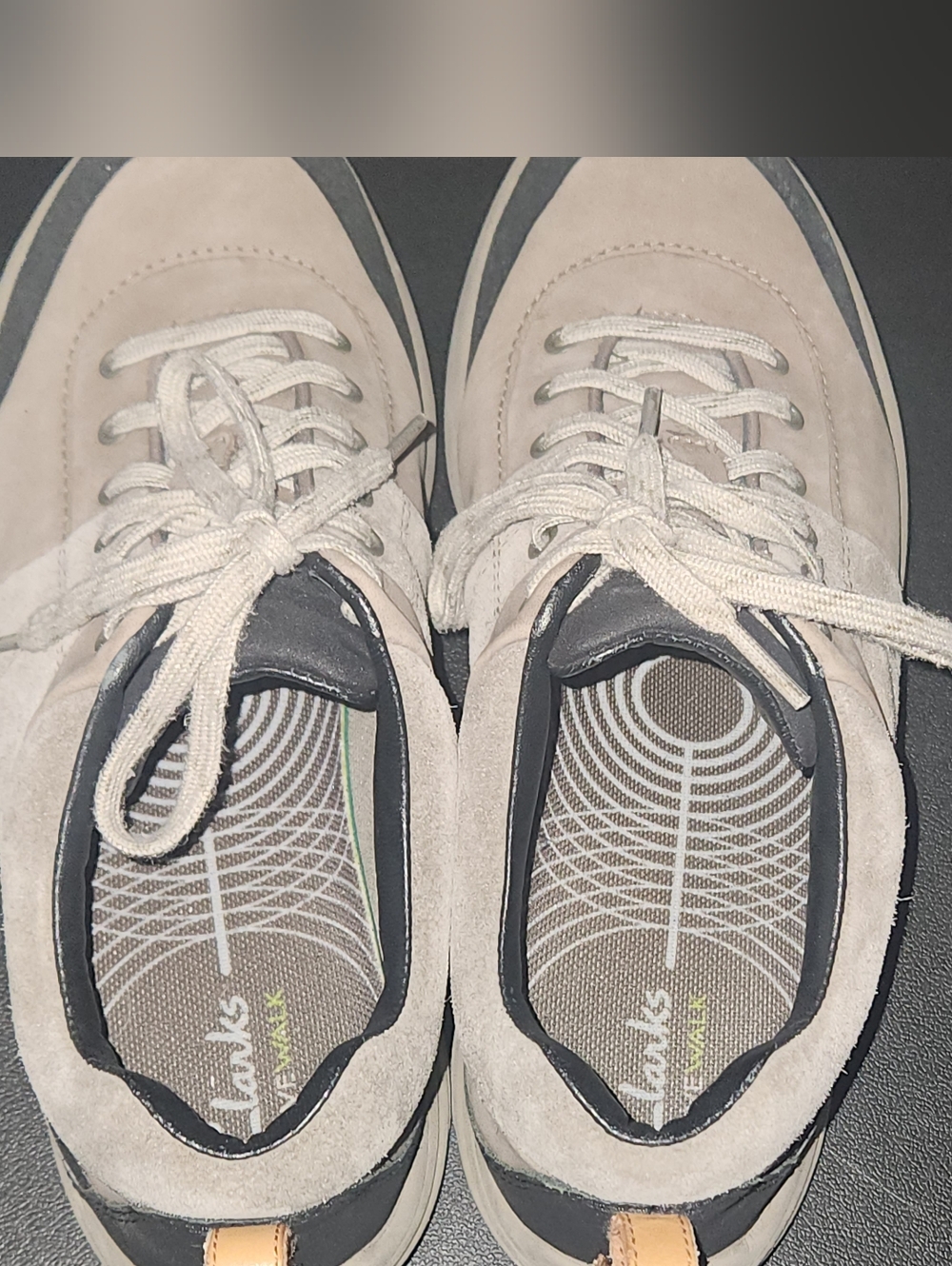 Clarks Women's WaveWalk Suede Sneakers Size 8 - Picture 5 of 8